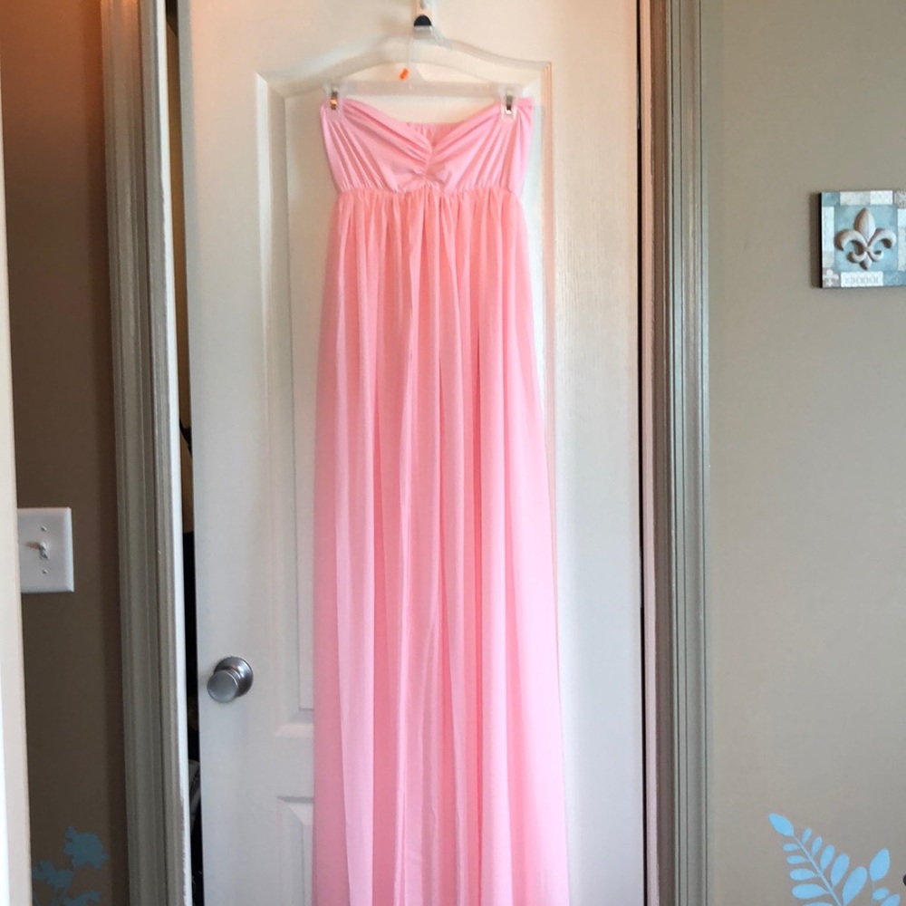 Maternity gown.